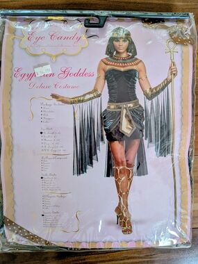 California Costumes Eye Candy Egyptian Goddess Deluxe Costume Set - Size Small